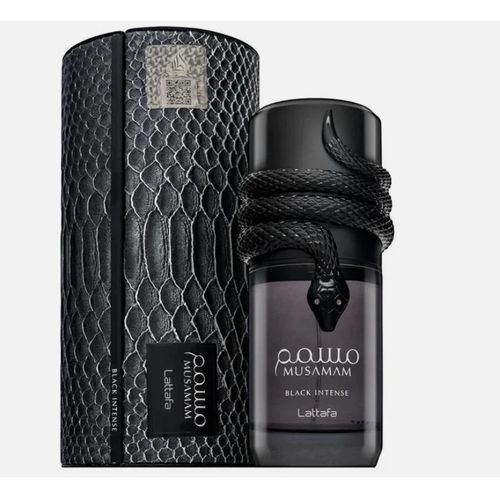 Lattafa Musamam Black Intense Eau De Parfum (100ml) – Bold Woody Aromatic Fragrance for Men