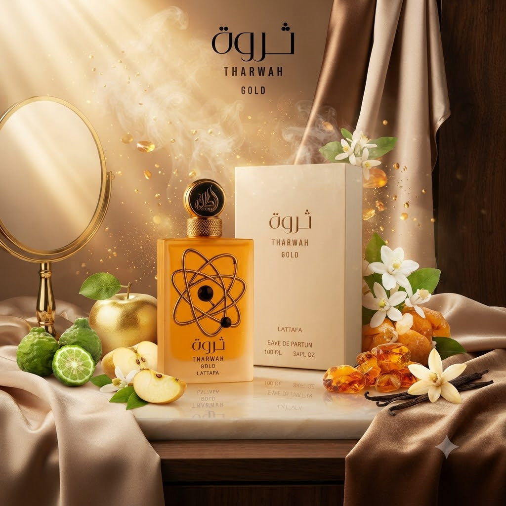 Tharwah Gold Lattafa Perfumes for women