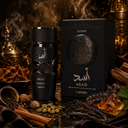 Asad Elixir for Men by Lattafa Perfumes, edp | The Signature Perfumes Nairobi