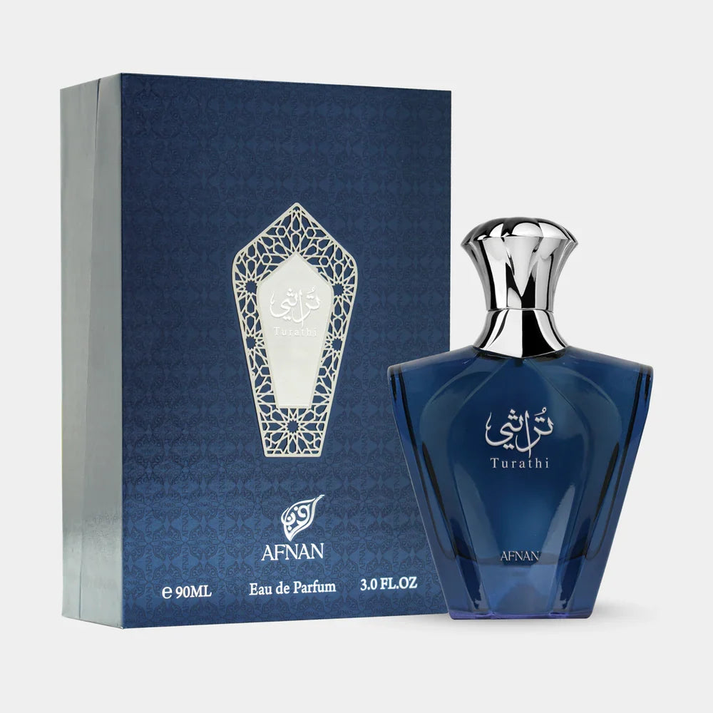 Afnan Turathi Blue Eau de Parfum | 90ml / 100ml Fragrance for Men
