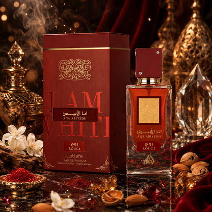 Ana Abiyedh Rouge EDP 60 Ml By Lattafa Perfumes
