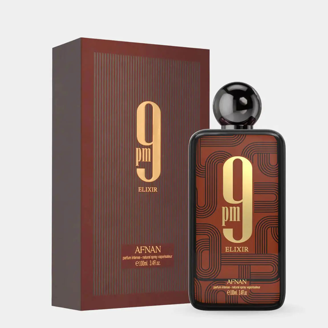 Afnan 9PM Elixir Extrait de Parfum | 100ml Fragrance for Men