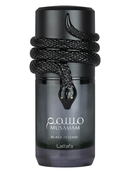 Lattafa Musamam Black Intense Eau De Parfum (100ml) – Bold Woody Aromatic Fragrance for Men